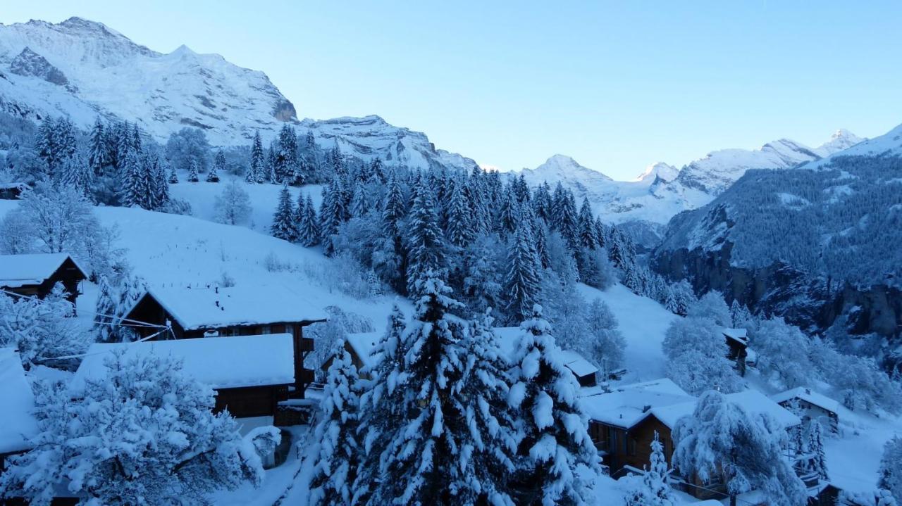 Chalet Eigersunne 2 벤겐 외부 사진